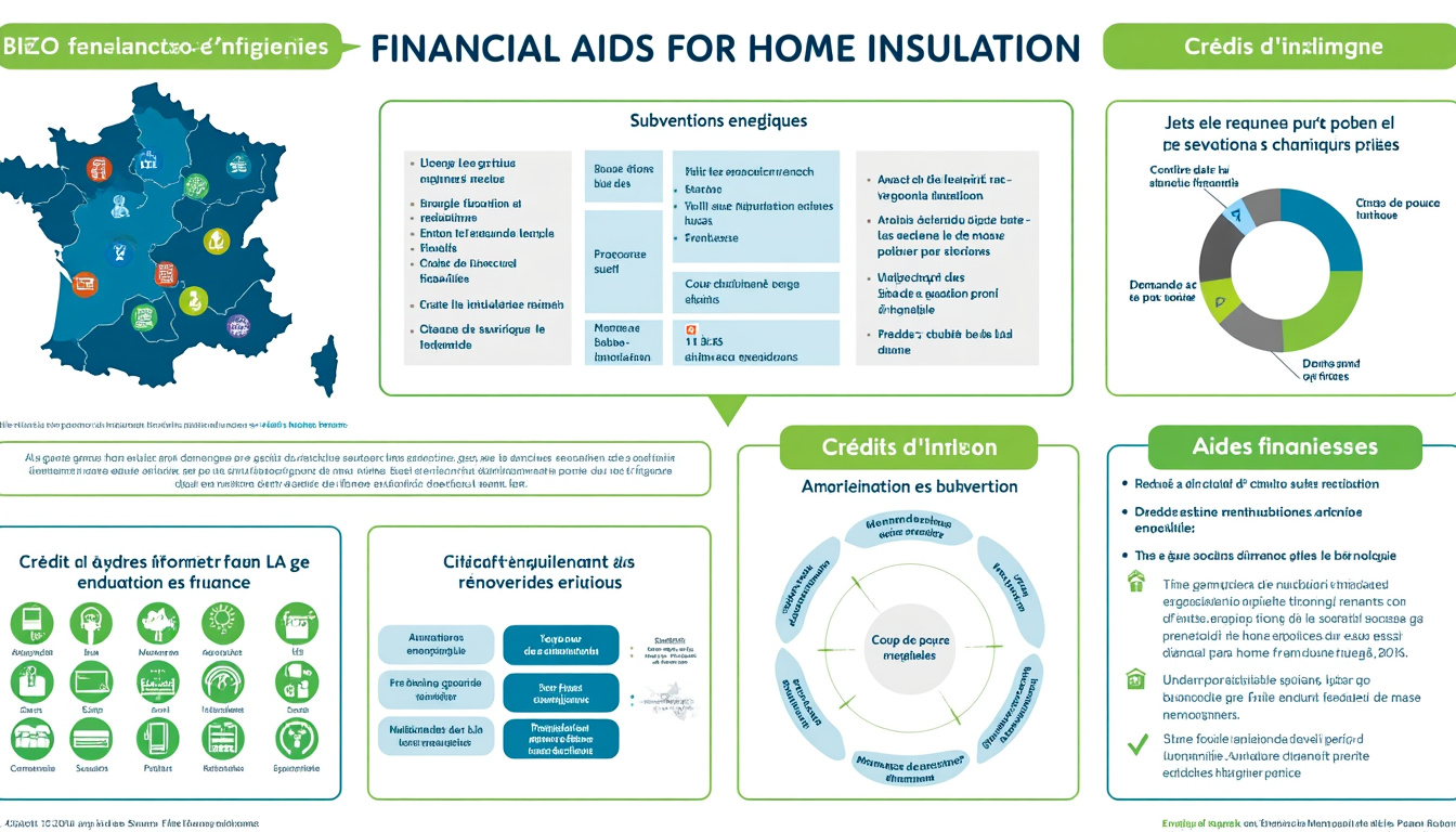 découvrez les différentes aides financières disponibles pour l'isolation de votre logement. informez-vous sur les subventions, crédits d'impôt et autres dispositifs qui peuvent vous aider à améliorer l'efficacité énergétique de votre maison tout en réduisant vos dépenses.